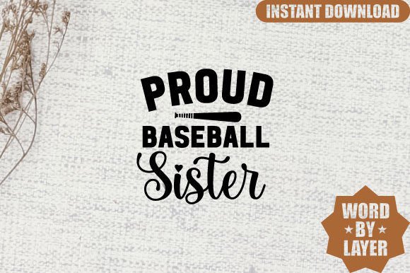 A Practical Review of the Proud Baseball Sister SVG Design