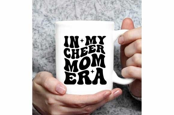 A Retro Cheer Mom Design for Handmade Enthusiasm