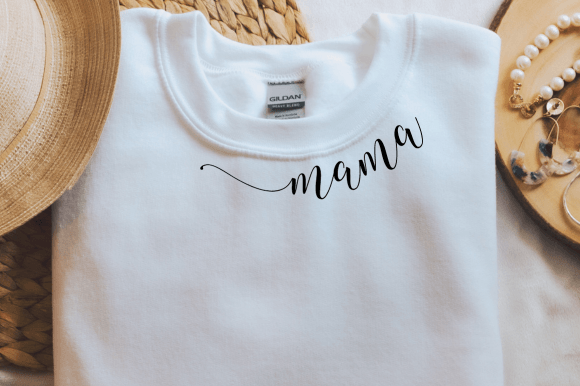 Mama Neckline Svg: A Warm Design for Real-World Embroidery